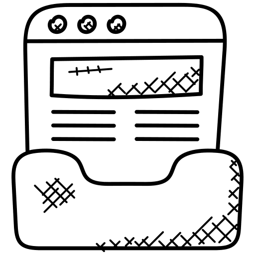 Blog template blog template folder web icon