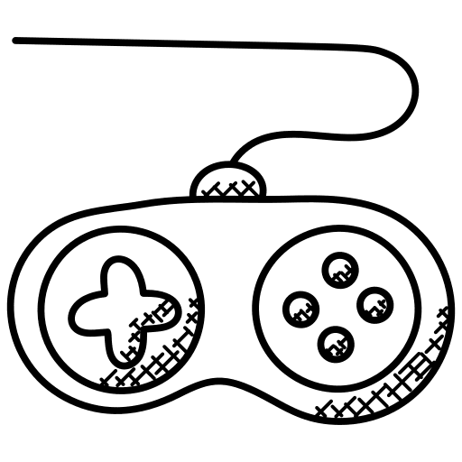 Video games gamepad joystick video games icon