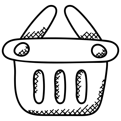 Commerce and shopping basket commerce and shopping store icon