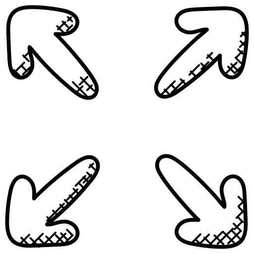 Expand interface directional ui icon
