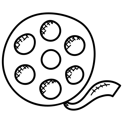 Cinema filming cinema entertainment icon