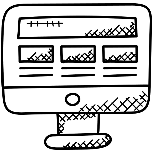 Page layout page layout web icon