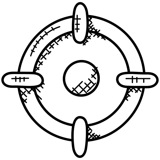 Shooting target shooting target business and finance seo and web icon