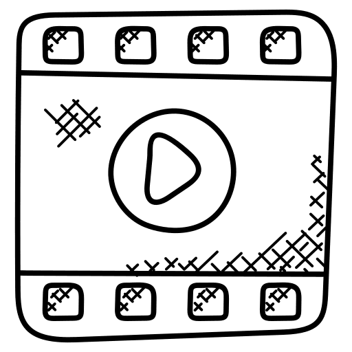 Video player video multimedia streaming icon