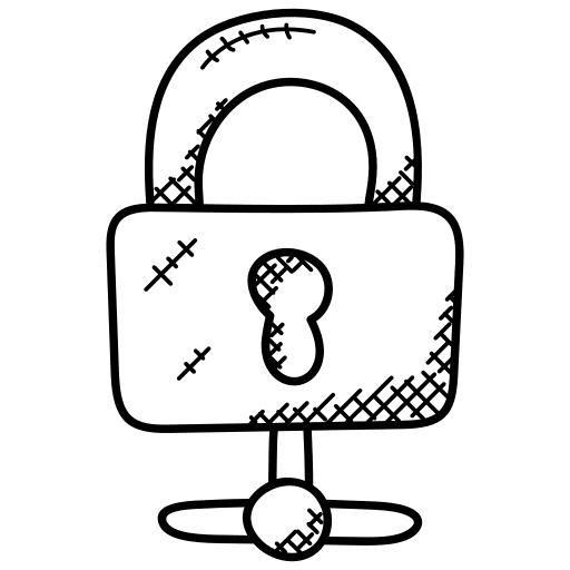 Cyber security secure networking cyber security icon