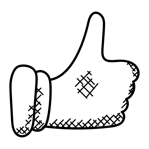 Thumb up thumb up approve communications icon