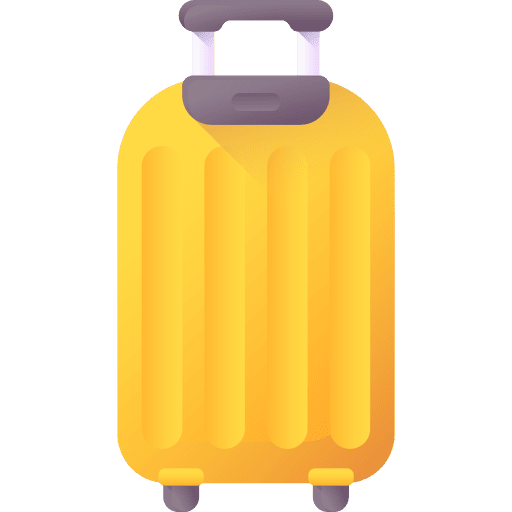 Luggage transport luggage cart travel icon