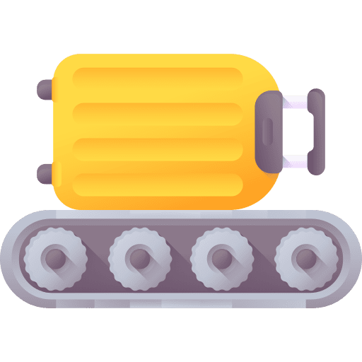 Luggage luggage transportation travel icon