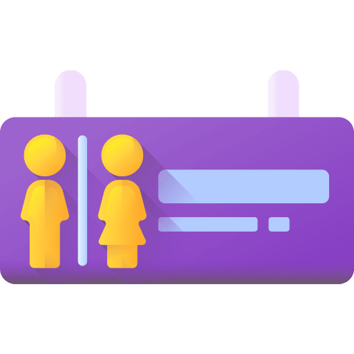 Toilet toilet genders lavatory icon