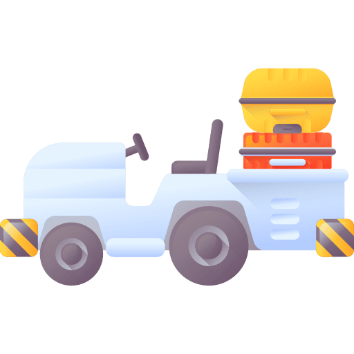 Luggage transportation luggage airport icon