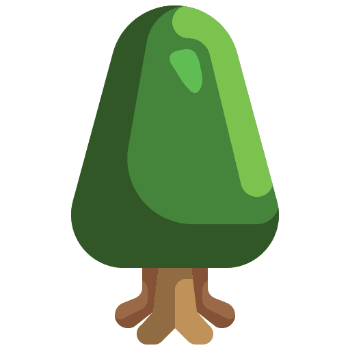 Tree tree gardening ecology and environment icon