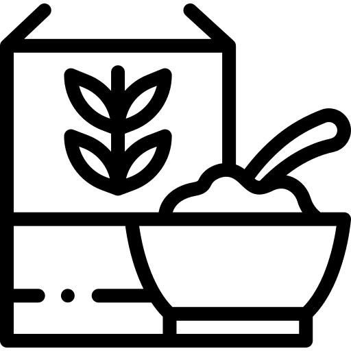 Cereals food food and restaurant breakfast icon