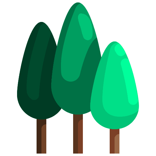 Tree yard garden nature icon