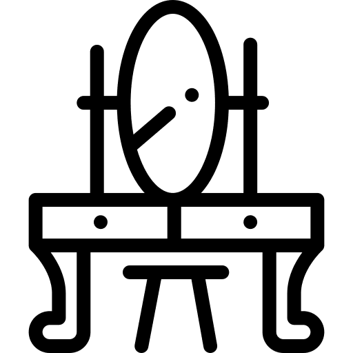 Dressing table furniture and household dressing table household icon