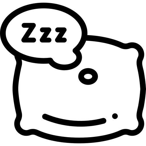 Pillow comfortable relax furniture and household icon