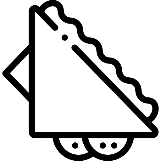 Sandwich meal bread food icon