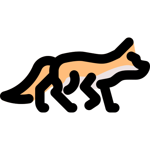 Fox mammal animals wild animals icon