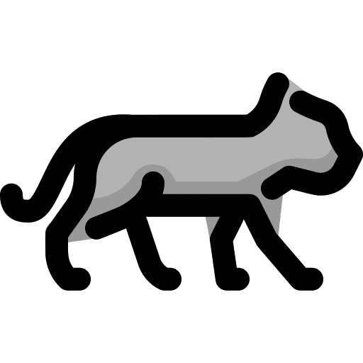 Panther animals wild animals zoo icon