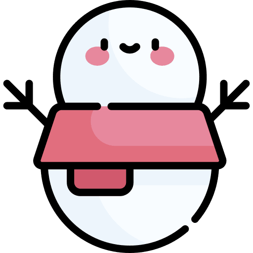 Snowman holidays snowman christmas icon