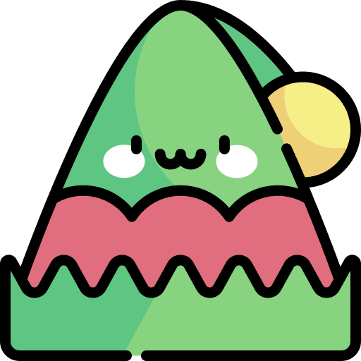 Elf hat costume helper elf hat icon