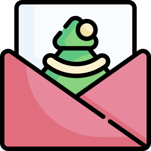 Greeting card letter envelope invitation icon