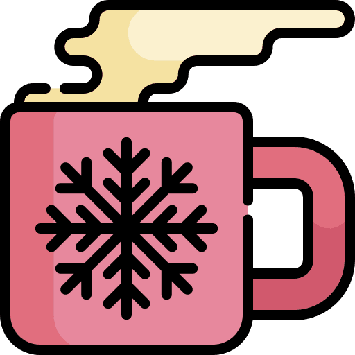 Hot chocolate food and restaurant hot chocolate mug icon