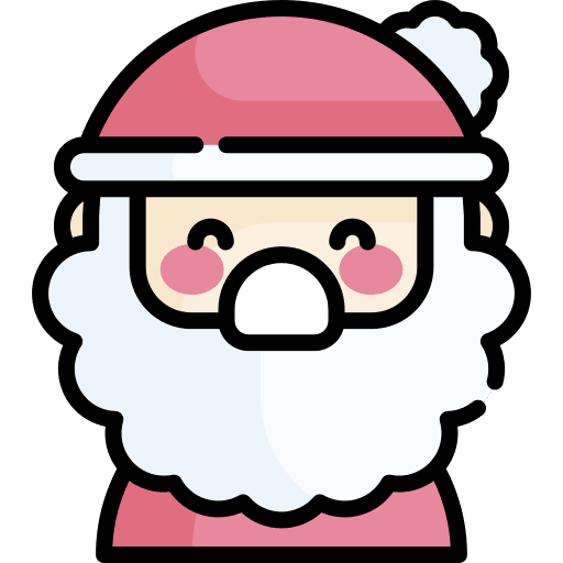 Santa claus user santa claus christmas icon