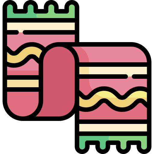 Scarf clothing winter clothes icon
