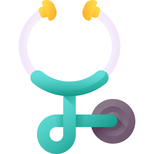 Stethoscope doctor health phonendoscope icon