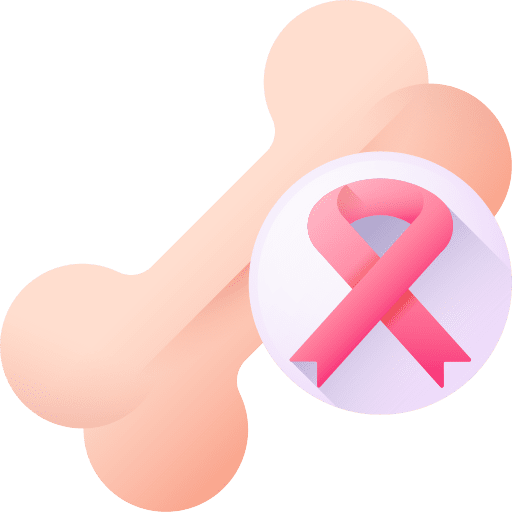 Bone cancer awareness day bone cancer healthcare and medical icon