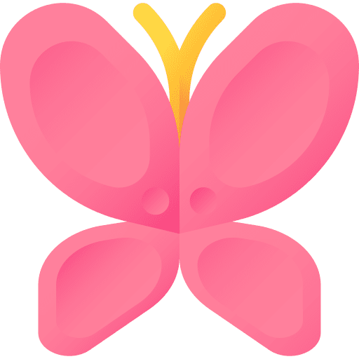 Butterfly wild life butterfly zoology icon