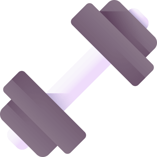 Dumbbell sports and competition wellness dumbbell icon