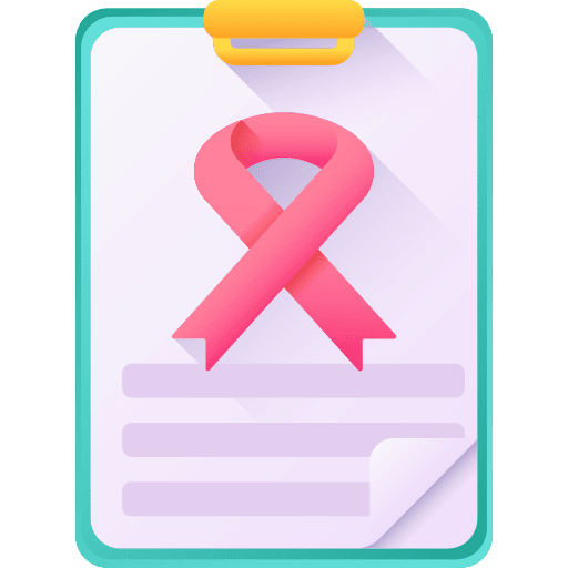 Report health report cancer healthcare and medical icon