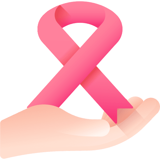 Ribbon healthcare and medical awareness day cure icon