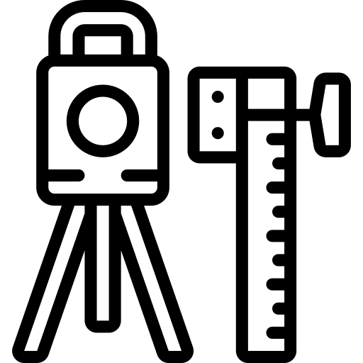 Tripod engineering survey tripod icon