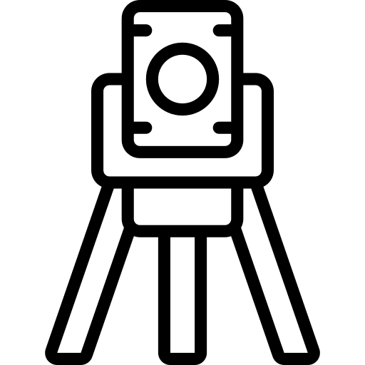 Tripod engineering measurement engineer icon