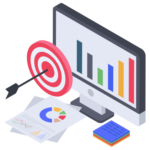 Strategy development promotion strategy business and finance icon