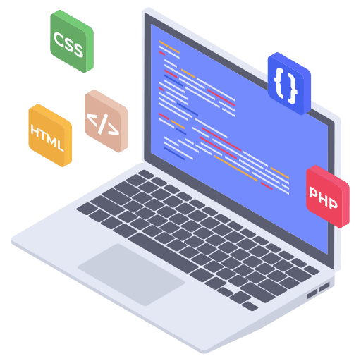 Web development javascript web development coding icon