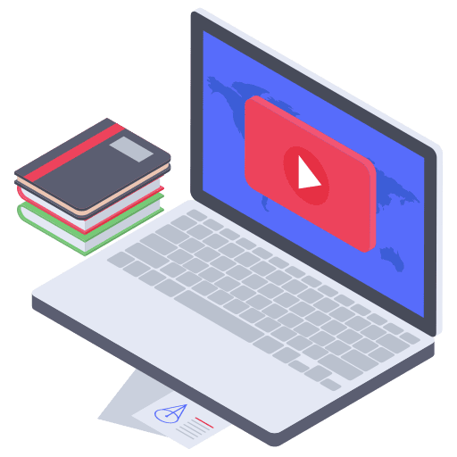 Online learning online learning online course online icon