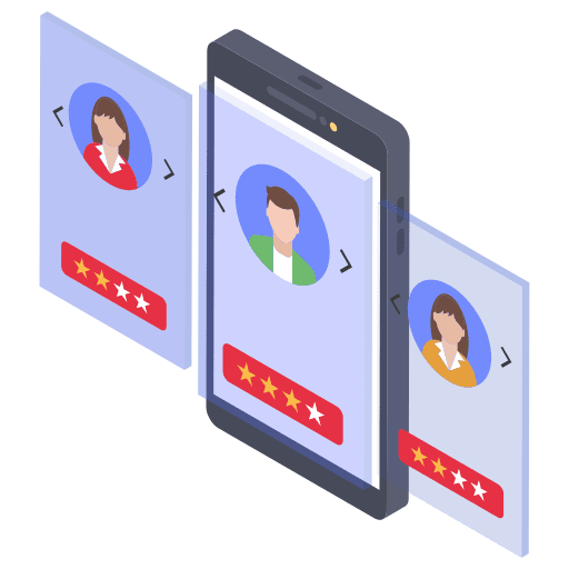 Online recruitment professions and jobs business and finance recruitment icon