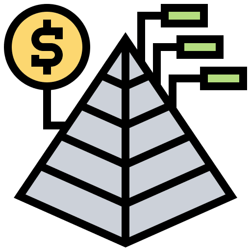 Analysis research financial analytics icon