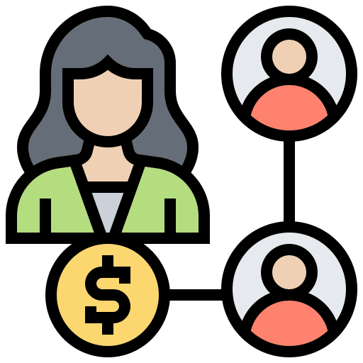 Financial advisor business and finance financial financial advisor icon