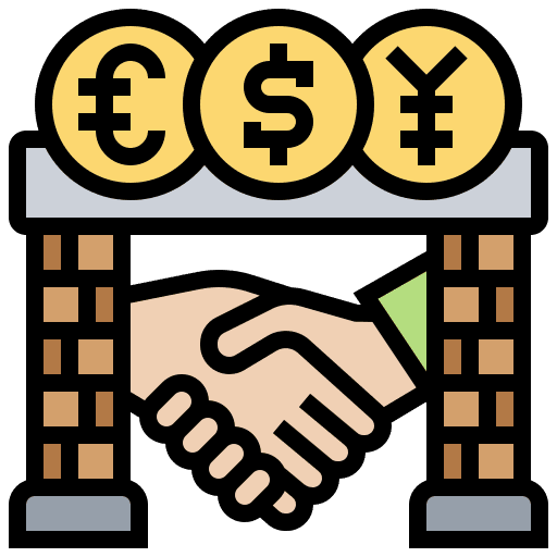 Brokerage money brokerage business and finance icon