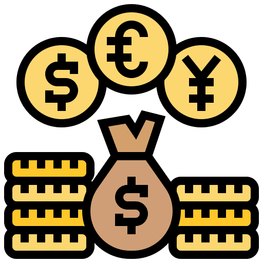 Currency currency exchange money business and finance icon