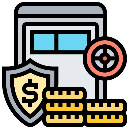 Investment insurance safety financial investment icon