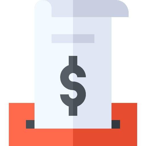 Bill business invoice bill icon