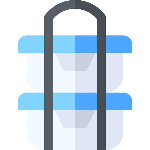 Food container lunch box lunch food and restaurant icon