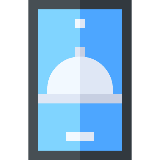 Online online food and restaurant order icon