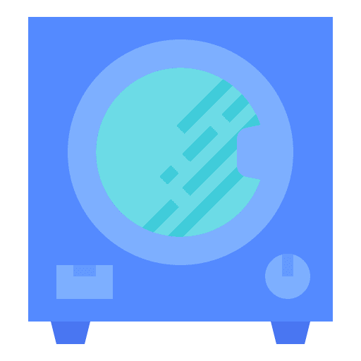 Tumble dry washing laundry service laundry icon