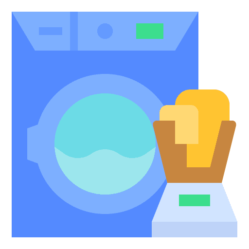 Washing machine laundry washing furniture and household icon